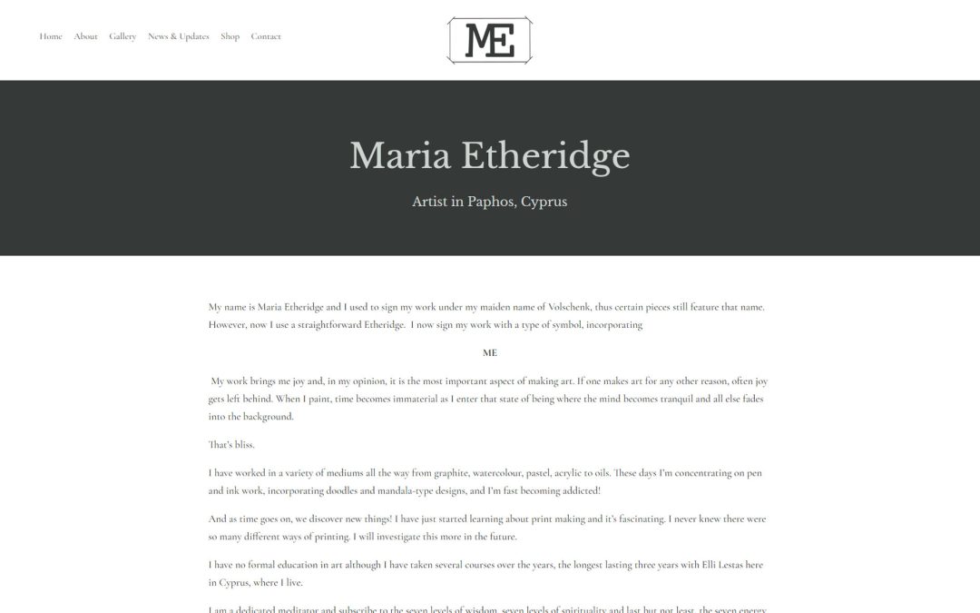 Web Design Paphos – Etheridge Studio