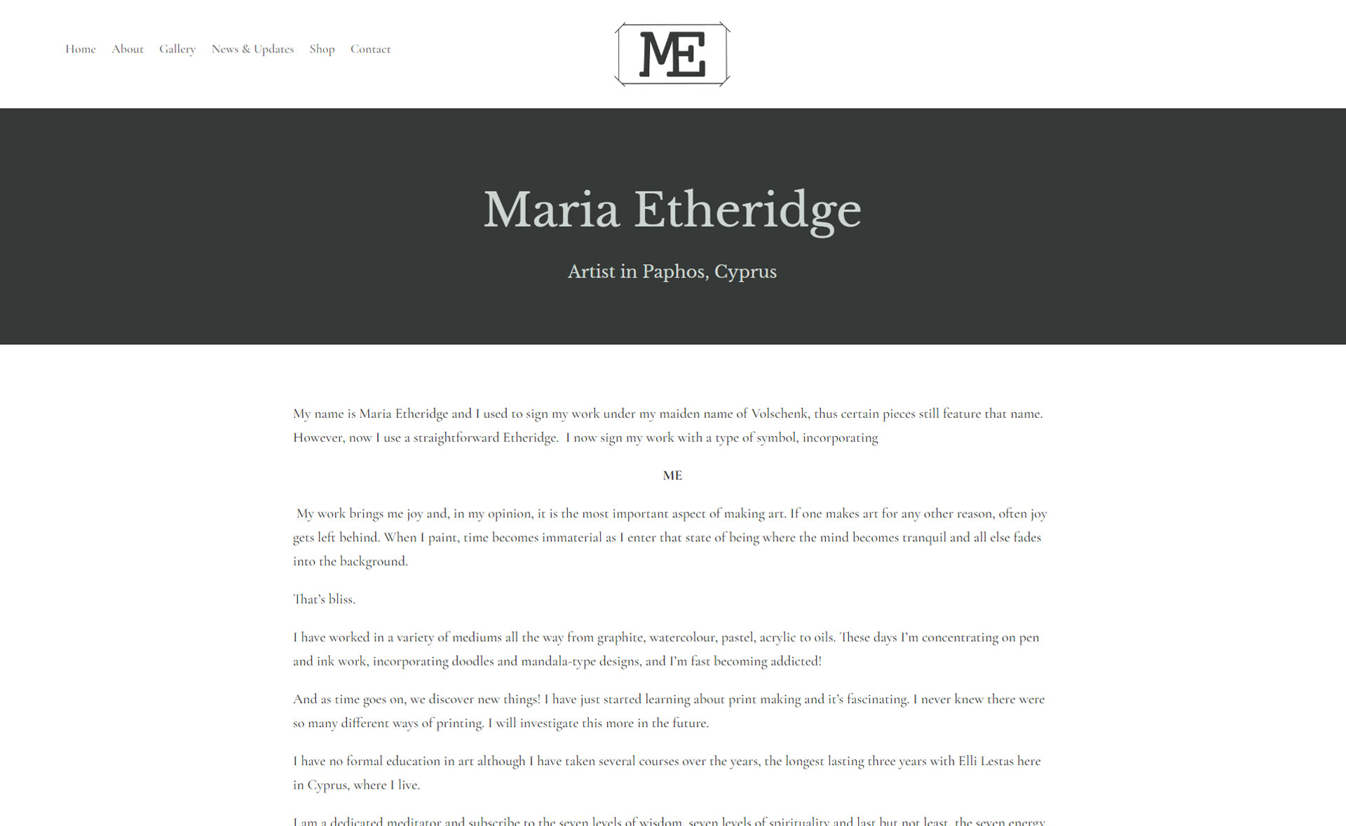 Web Design Paphos – Etheridge Studio